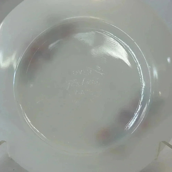 VTG Fire King Primrose Saucer Bread Dessert Plates - Set of 6 - Picture 3 of 3